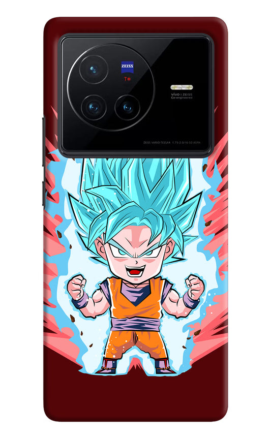 Goku Little Vivo X80 Hard Case Back Cover by Casekaro