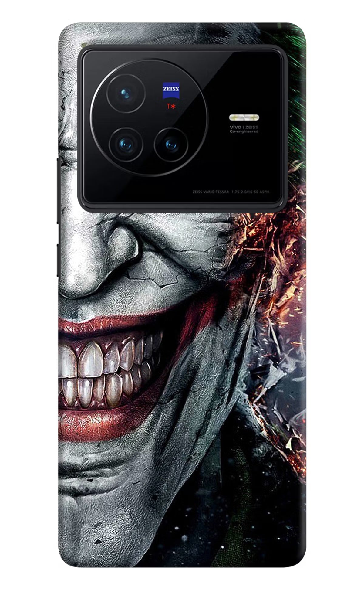 Joker Cam Vivo X80 Hard Case Back Cover by Casekaro