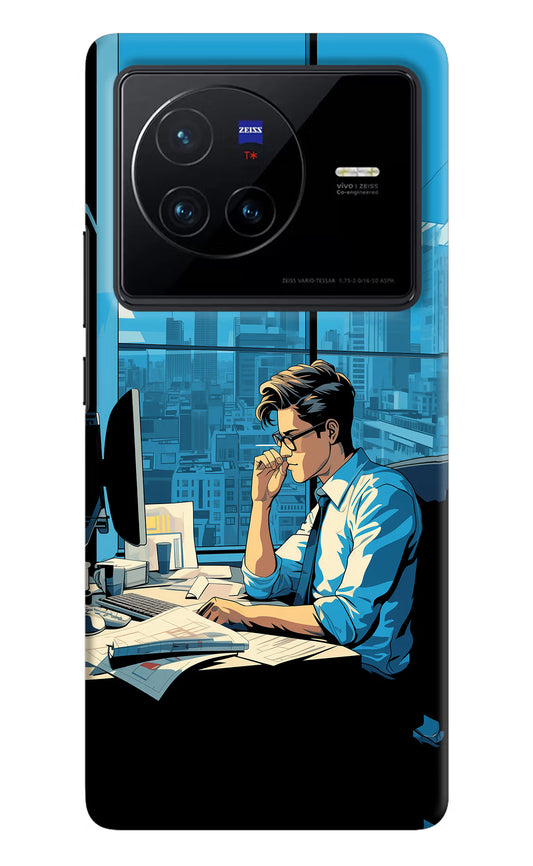 Focused Hustler (AI Generated) Vivo X80 Hard Case Back Cover by Casekaro