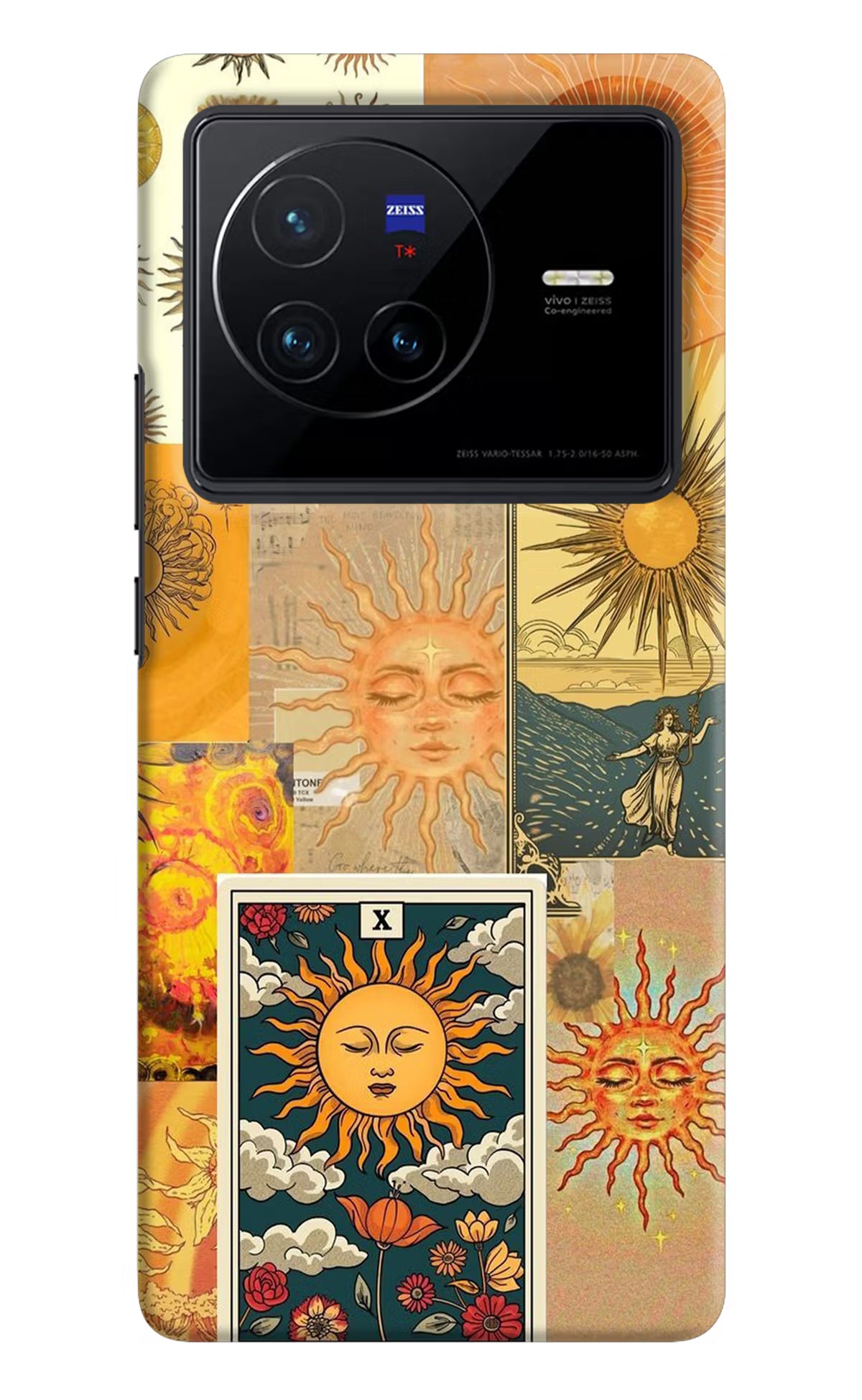 Sun Vivo X80 Hard Case Back Cover by Casekaro