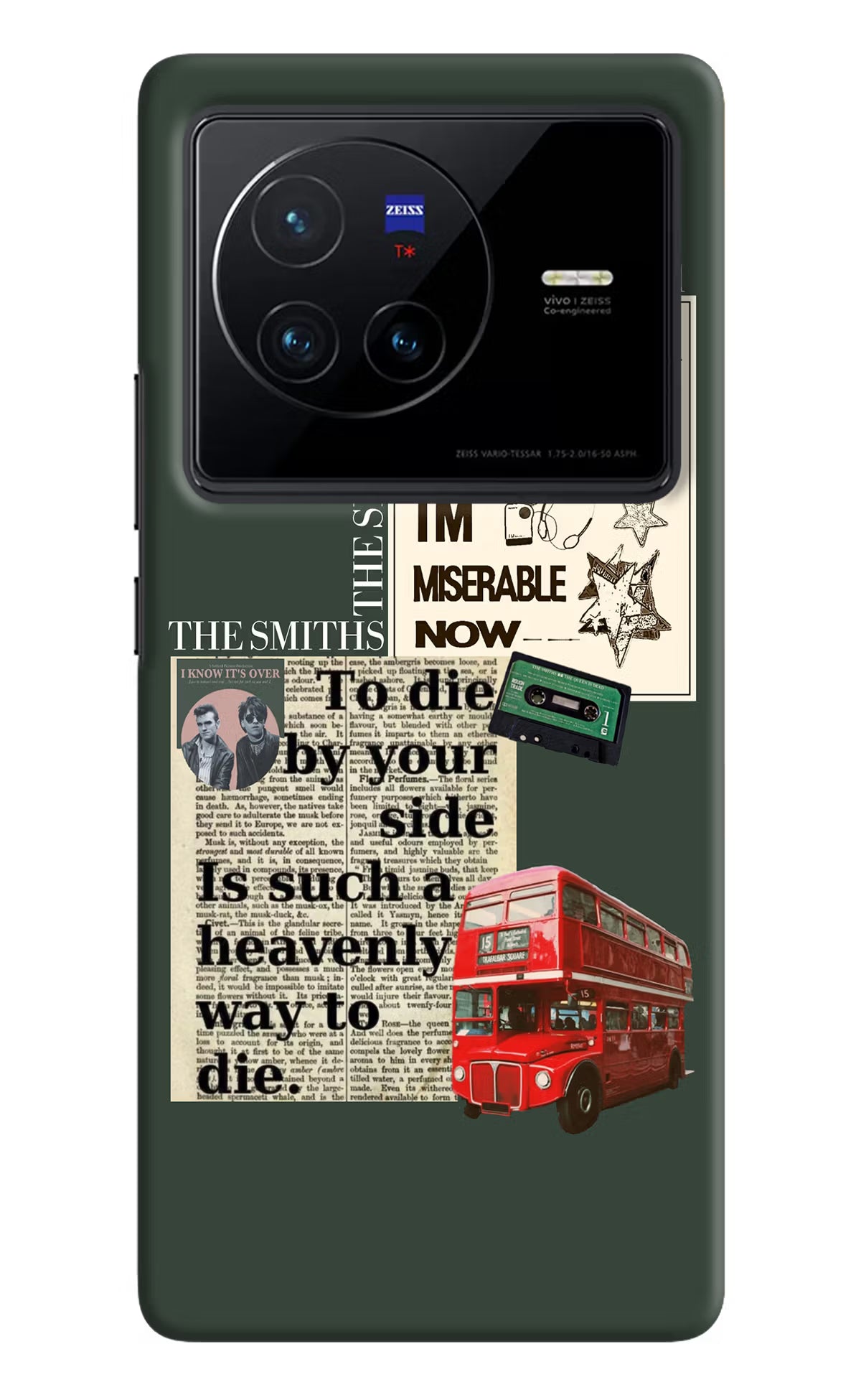 The Smiths Vivo X80 Hard Case Back Cover by Casekaro