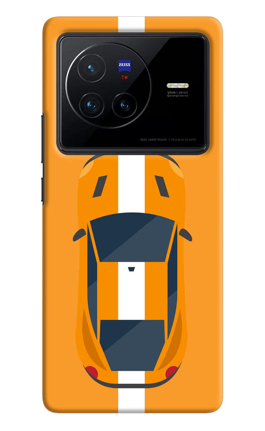 Highway Pursuit Vivo X80 Hard Case Back Cover by Casekaro