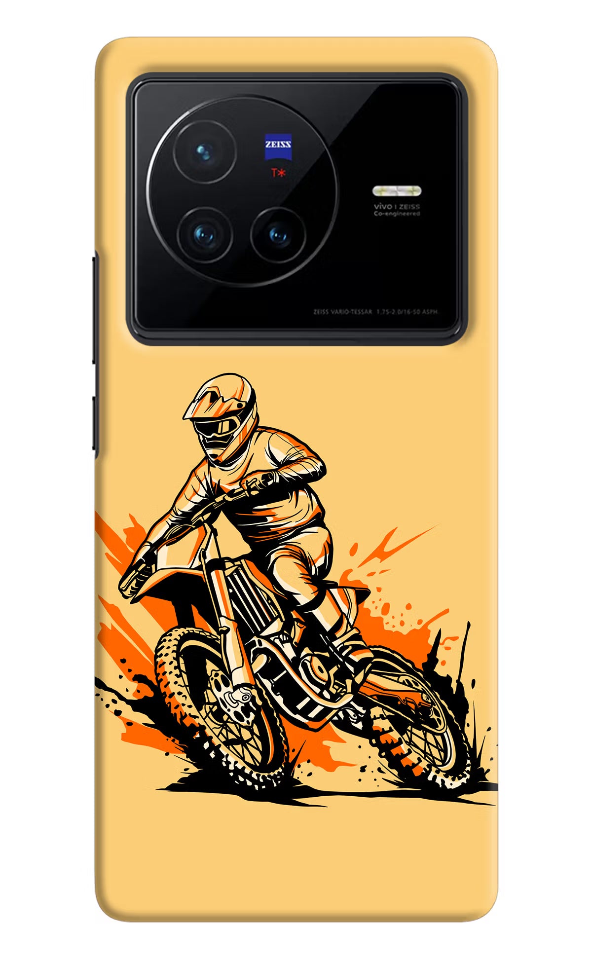 Off-Road Fury Vivo X80 Hard Case Back Cover by Casekaro