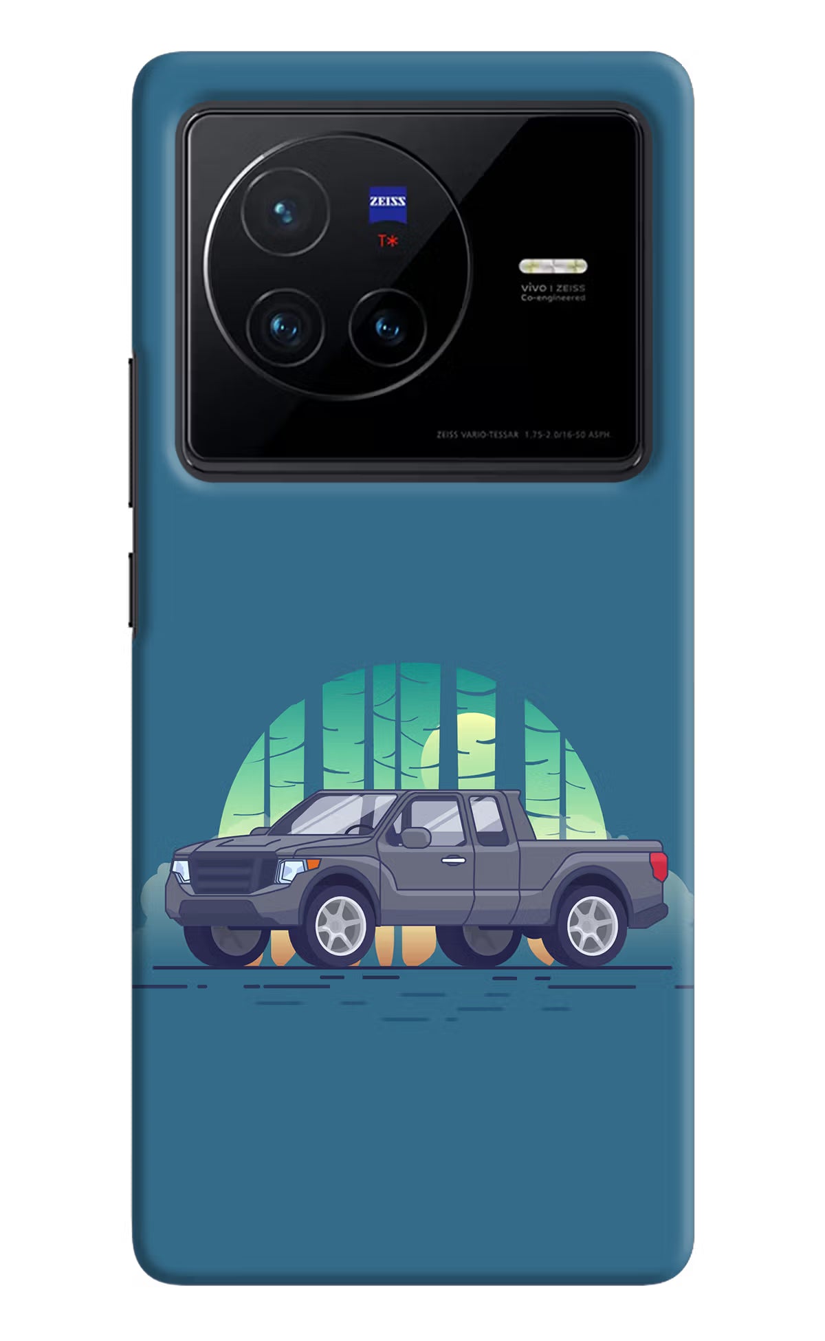 Retro Garage Vibe Vivo X80 Hard Case Back Cover by Casekaro