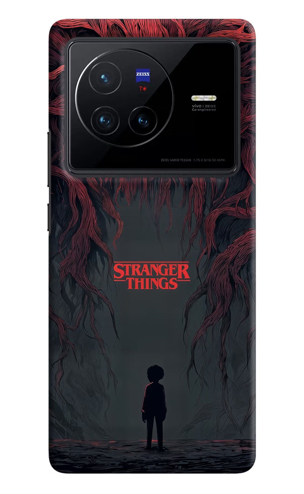 Ordinary Things Dark Side Vivo X80 Hard Case Back Cover by Casekaro