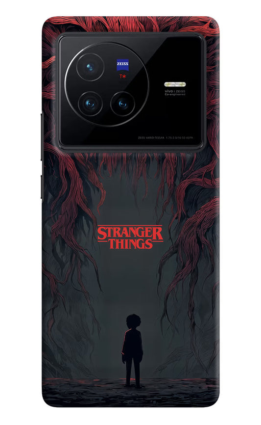 Ordinary Things Dark Side Vivo X80 Hard Case Back Cover by Casekaro