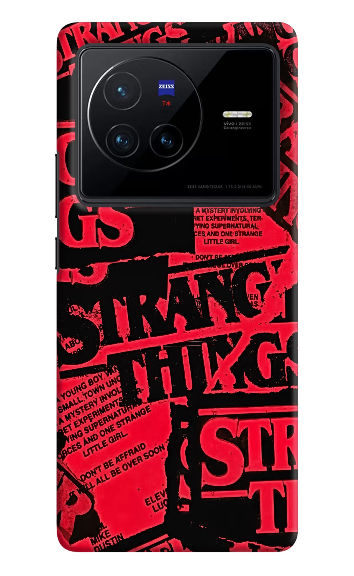 Ordinary Things Vivo X80 Hard Case Back Cover by Casekaro