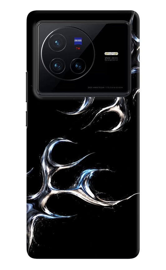 Chrome Tribal Vivo X80 Hard Case Back Cover by Casekaro