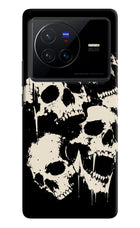 Dead Stack Vivo X80 Hard Case Back Cover by Casekaro