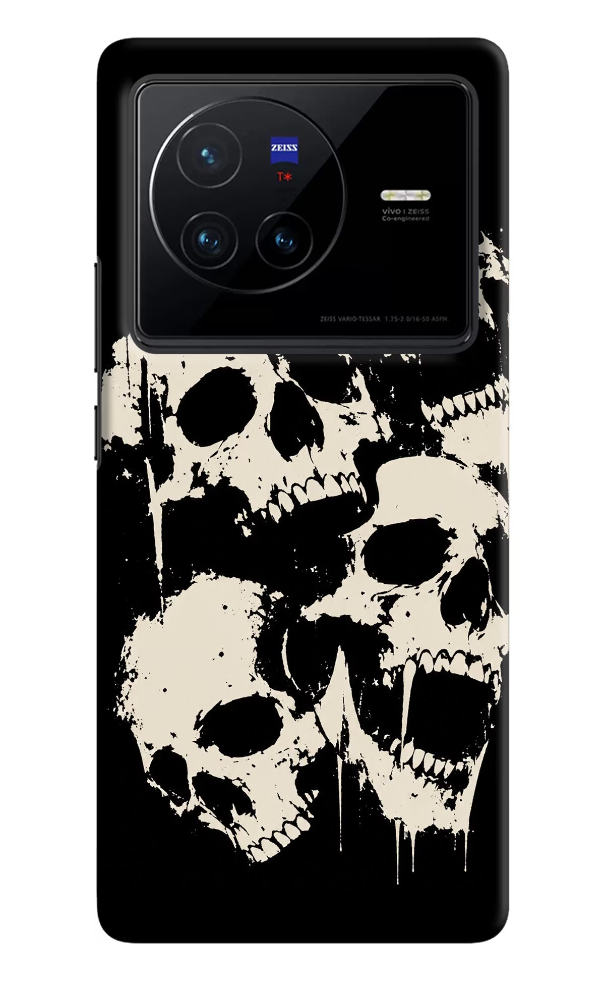 Dead Stack Vivo X80 Hard Case Back Cover by Casekaro
