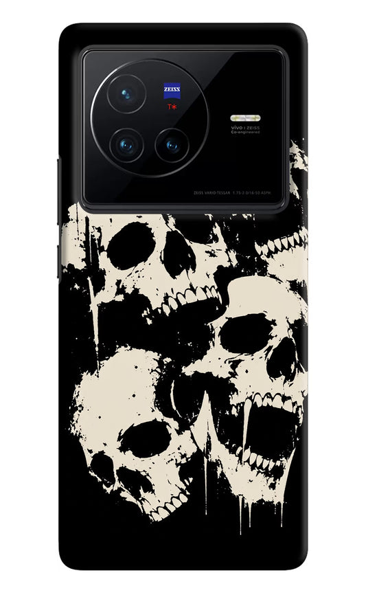 Dead Stack Vivo X80 Hard Case Back Cover by Casekaro