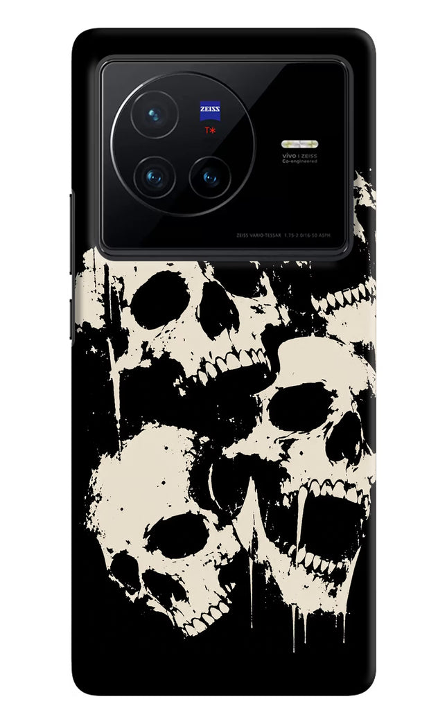 Dead Stack Vivo X80 Hard Case Back Cover by Casekaro