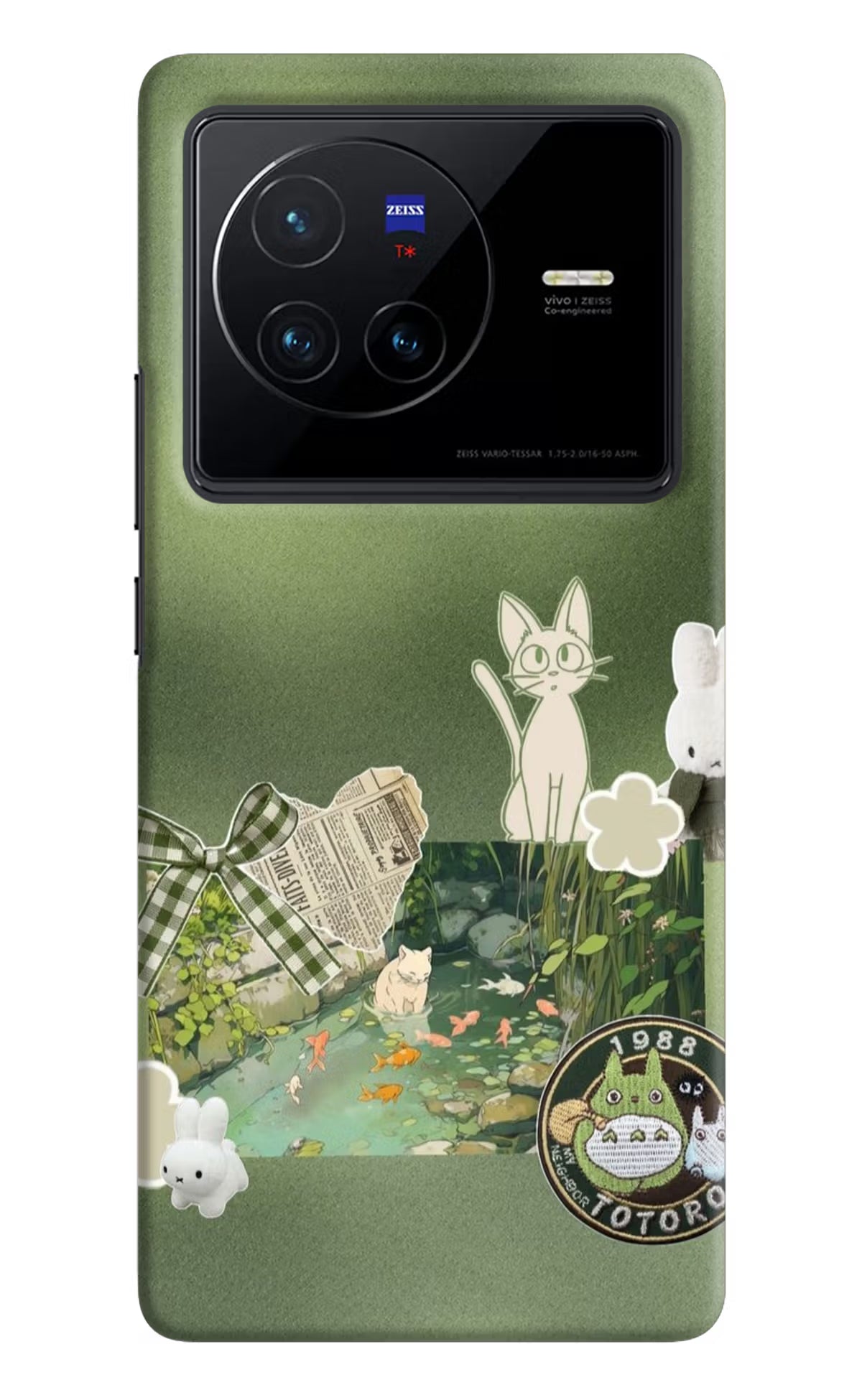 Aesthetic anime Vivo X80 Back Cover
