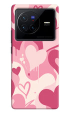 Hearty case Vivo X80 Hard Case Back Cover by Casekaro