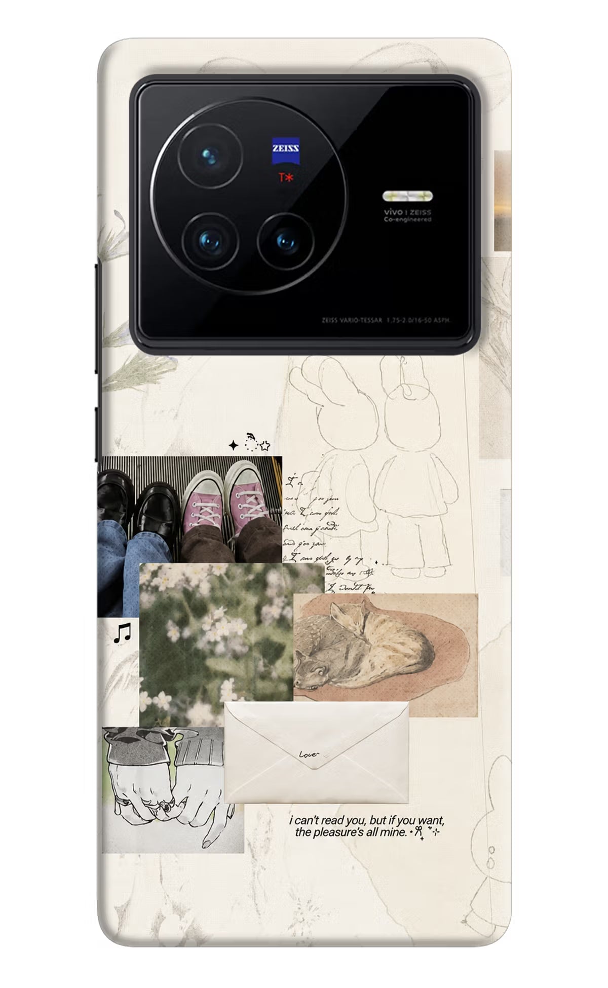 Soft Aesthetic Vivo X80 Back Cover