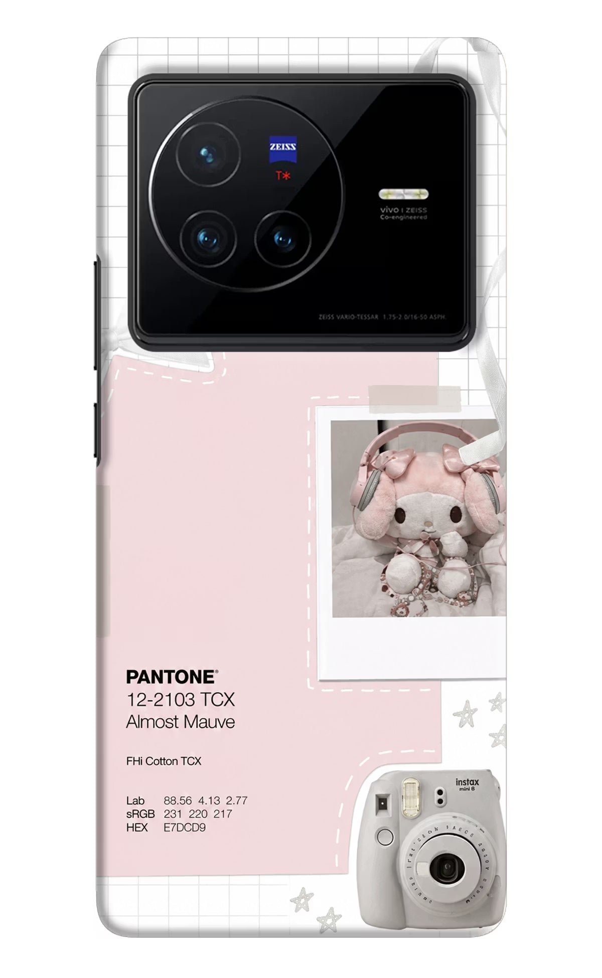 Pantone Asthetic Vivo X80 Back Cover
