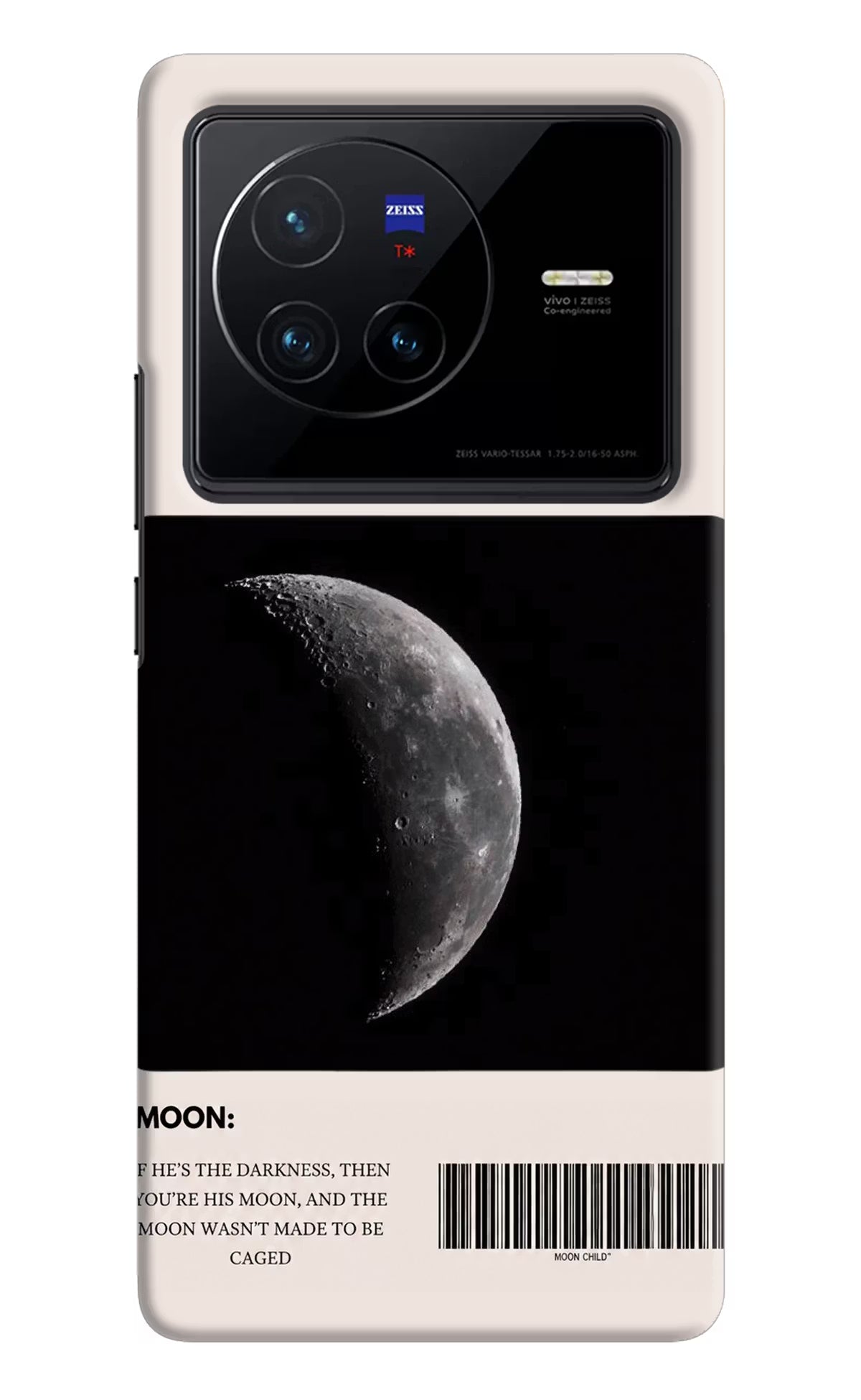 Moon Phase Vivo X80 Back Cover