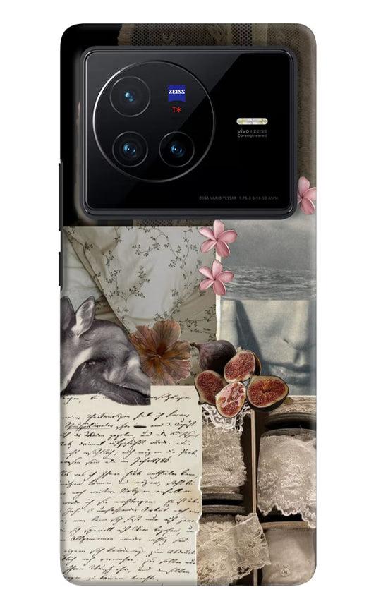 Midnight Sky Vivo X80 Hard Case Back Cover by Casekaro