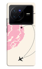 Miss Orbit Vivo X80 Hard Case Back Cover by Casekaro