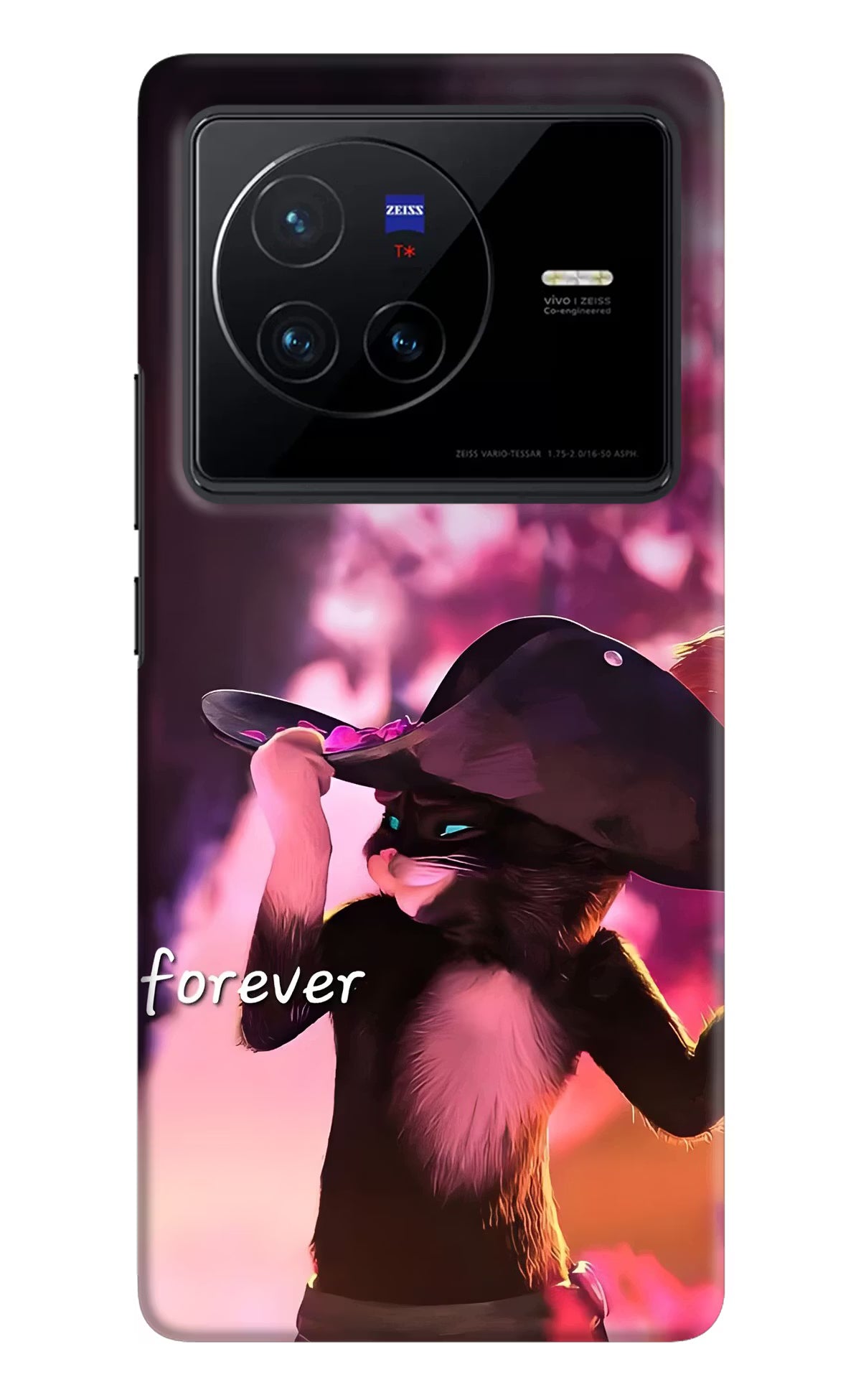 Forever Cat Vivo X80 Back Cover