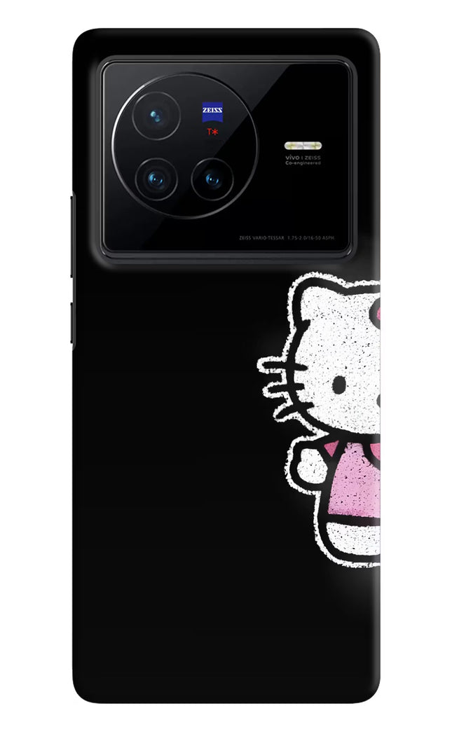 Kitty Charm Vivo X80 Hard Case Back Cover by Casekaro