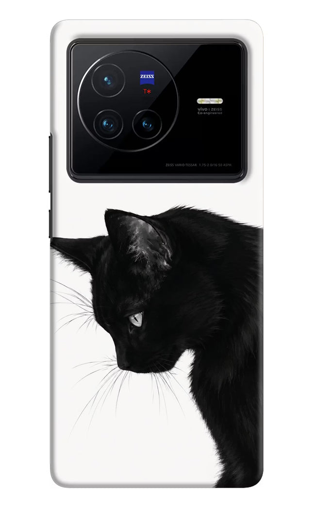 Shadow Gaze Vivo X80 Hard Case Back Cover by Casekaro