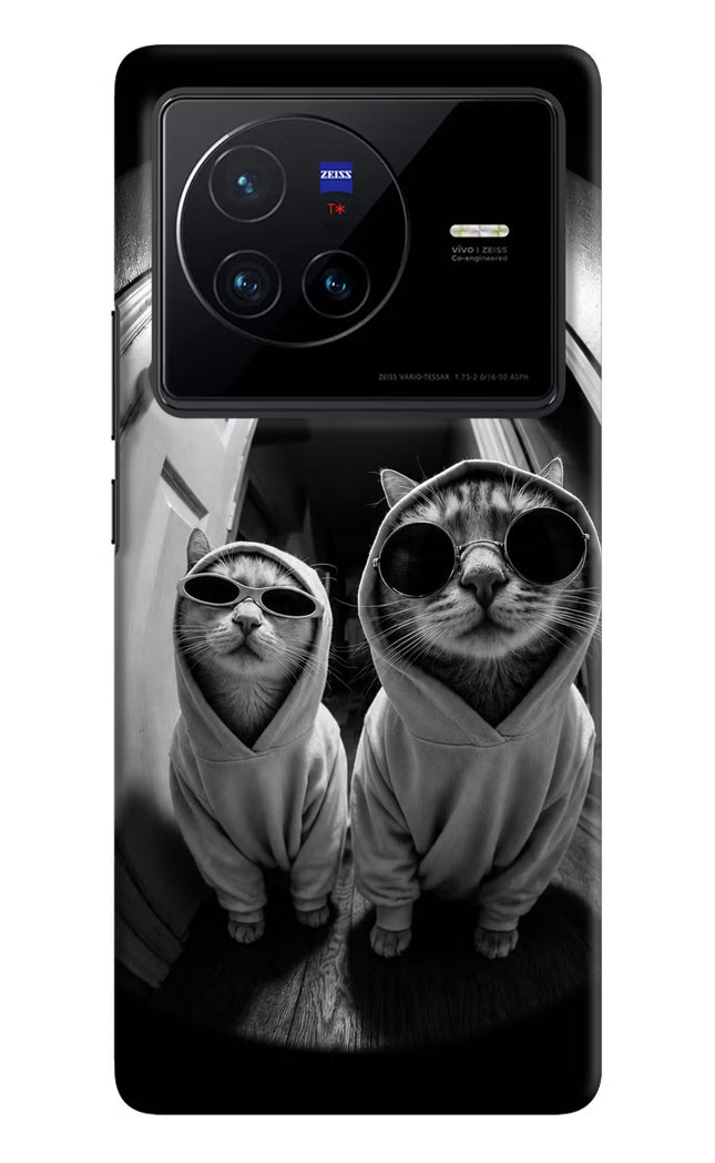 Hood Cats Vivo X80 Hard Case Back Cover by Casekaro