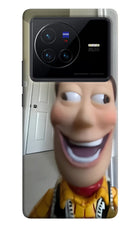 Side Eye Woody Vivo X80 Hard Case Back Cover by Casekaro
