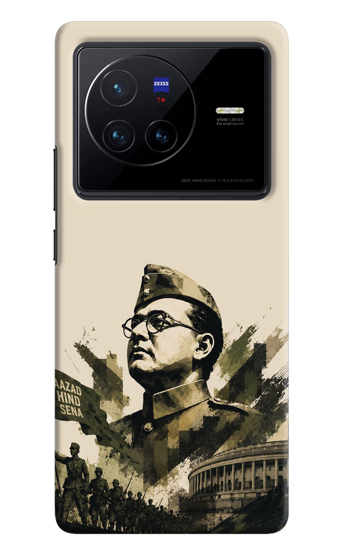 Netaji Rising Vivo X80 Back Cover