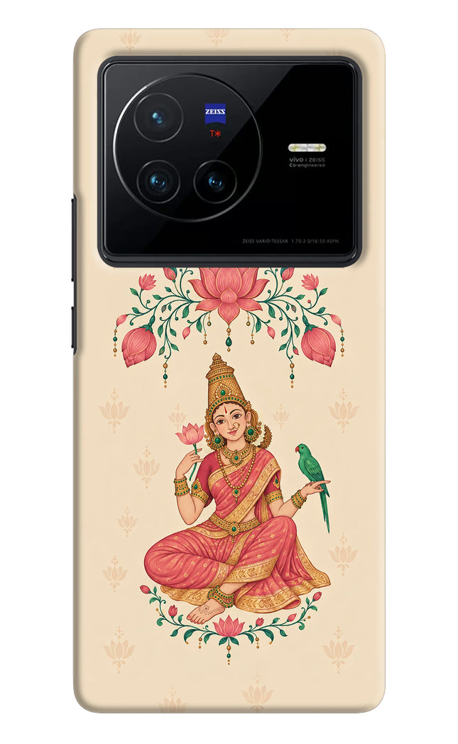 Goddess Lakshmi Vivo X80 Hard Case Back Cover by Casekaro