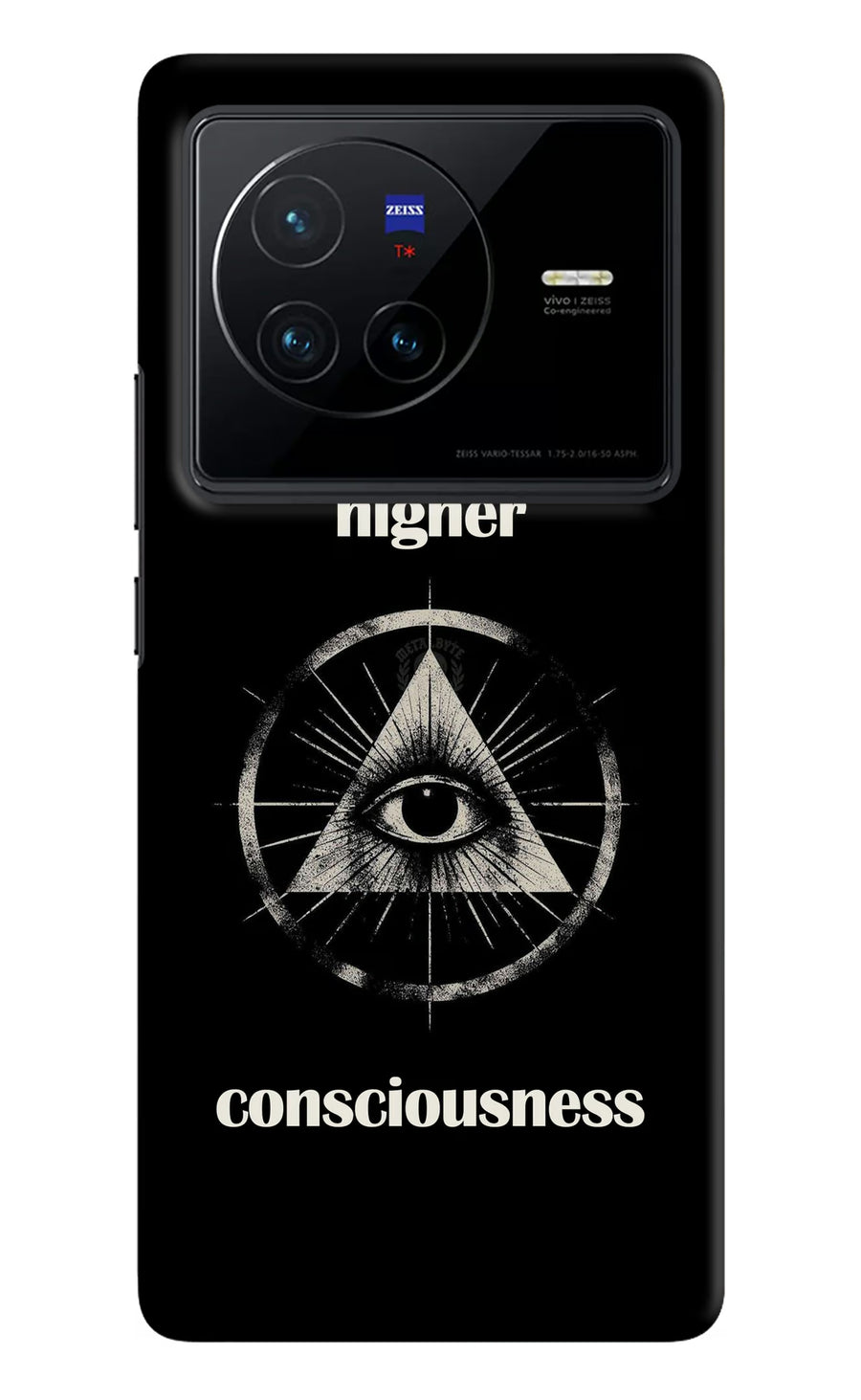 Illuminati Eye Vivo X80 Back Cover, Hard case