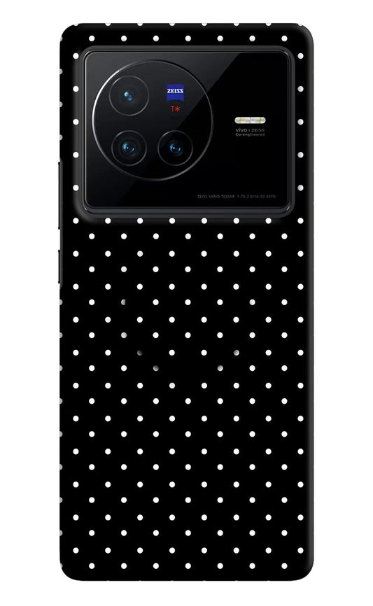 White Dots Vivo X80 Pop Case by Casekaro