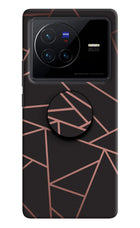 Geometric Pattern Vivo X80 Pop Case by Casekaro