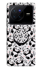 Cute Panda Vivo X80 Pop Case by Casekaro
