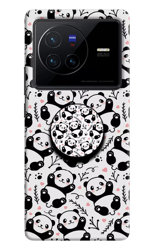 Cute Panda Vivo X80 Pop Case by Casekaro