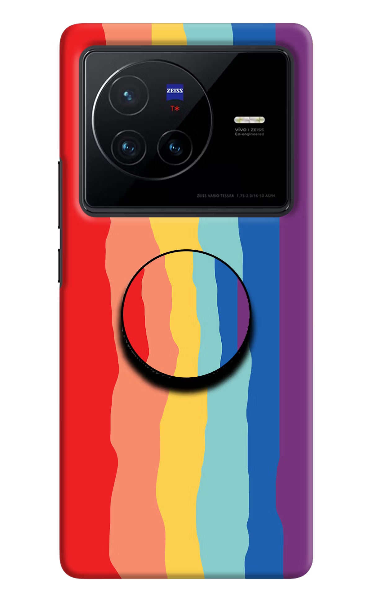 Rainbow Vivo X80 Pop Case by Casekaro