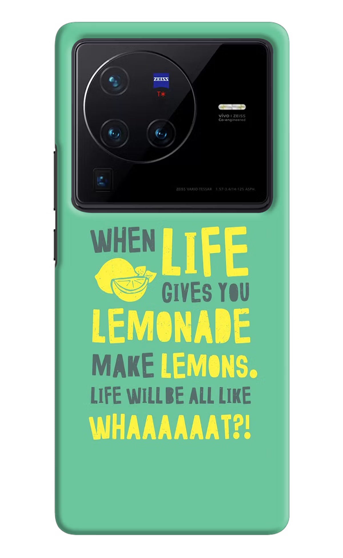 Quote Vivo X80 Pro Hard Case Back Cover by Casekaro