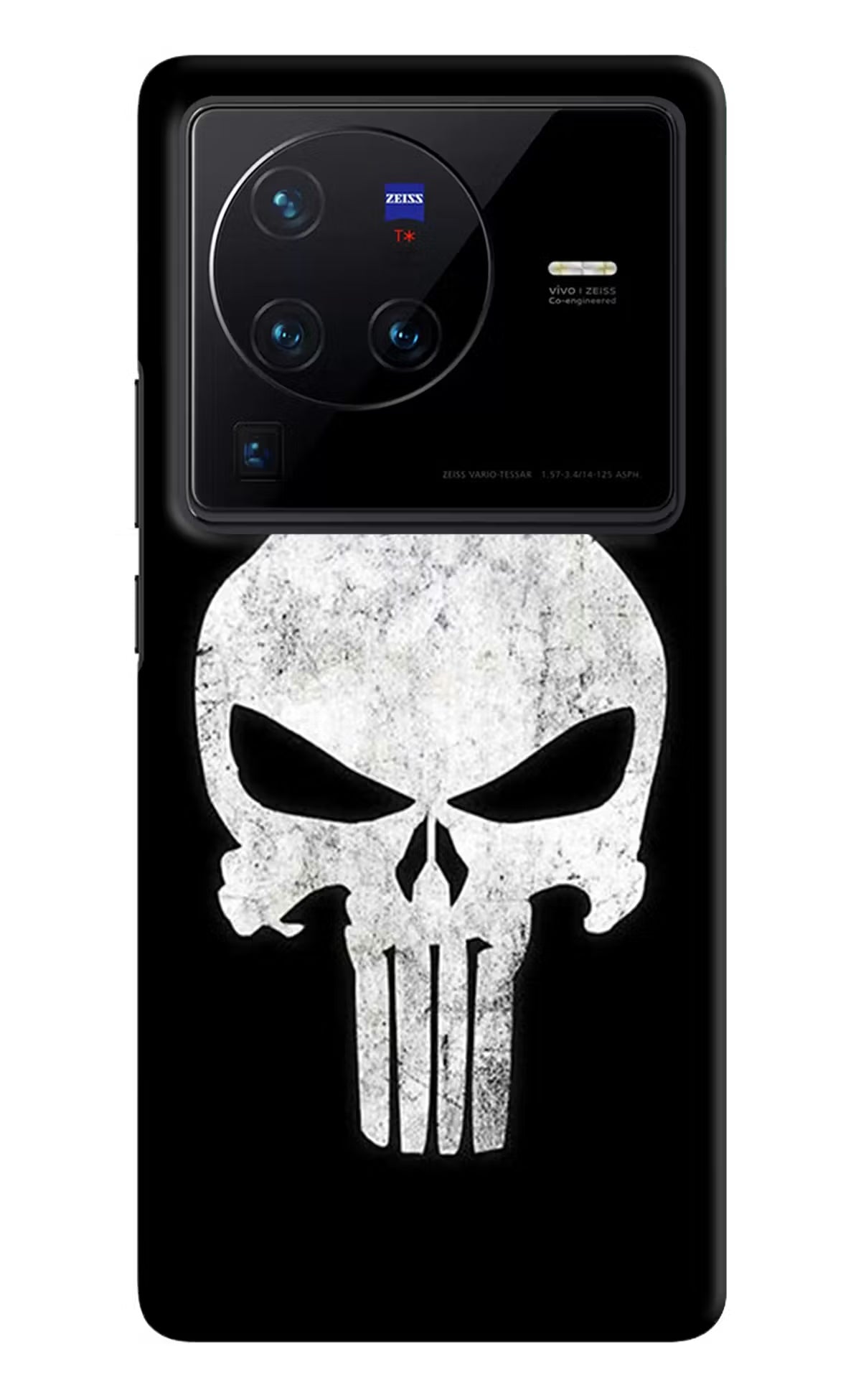 Punisher Skull Vivo X80 Pro Hard Case Back Cover by Casekaro