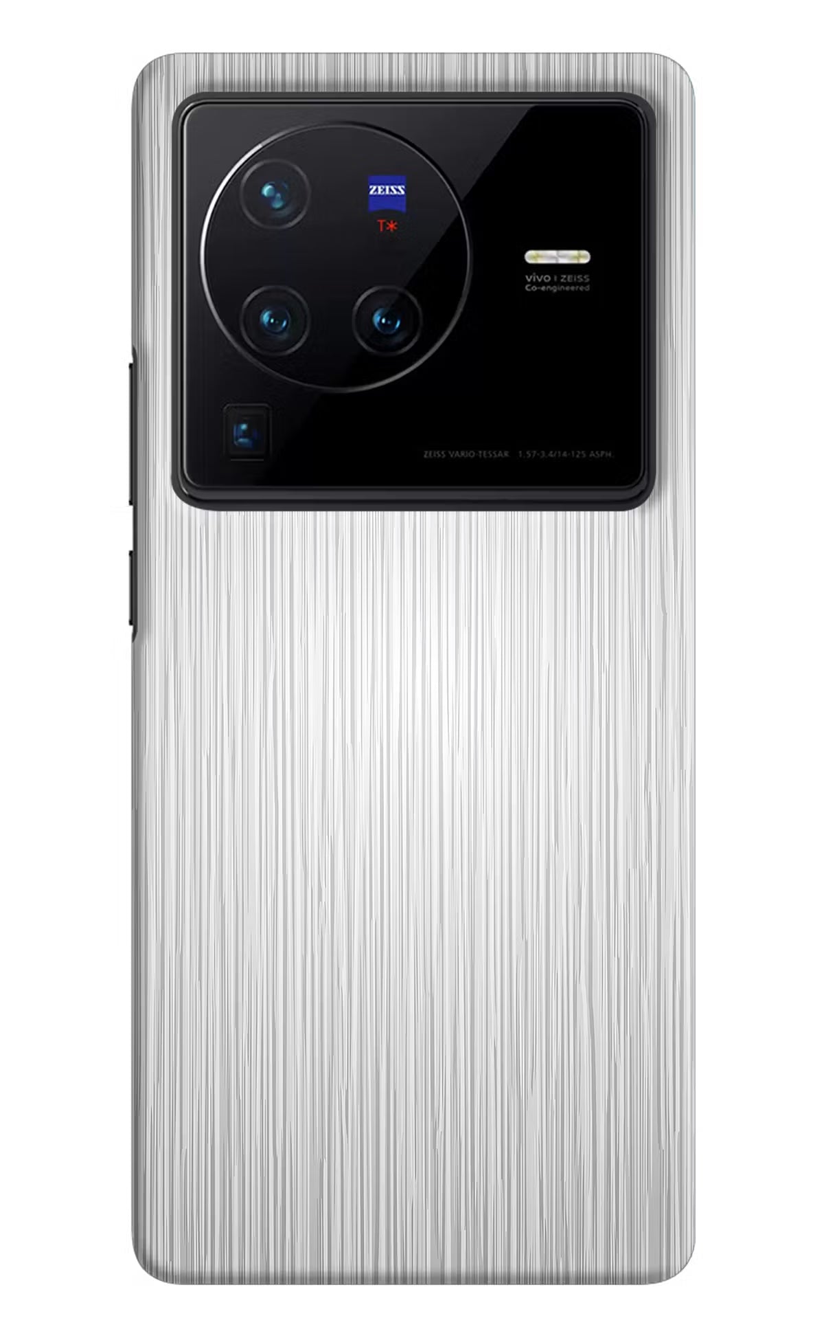 Wooden Grey Texture Vivo X80 Pro Hard Case Back Cover by Casekaro