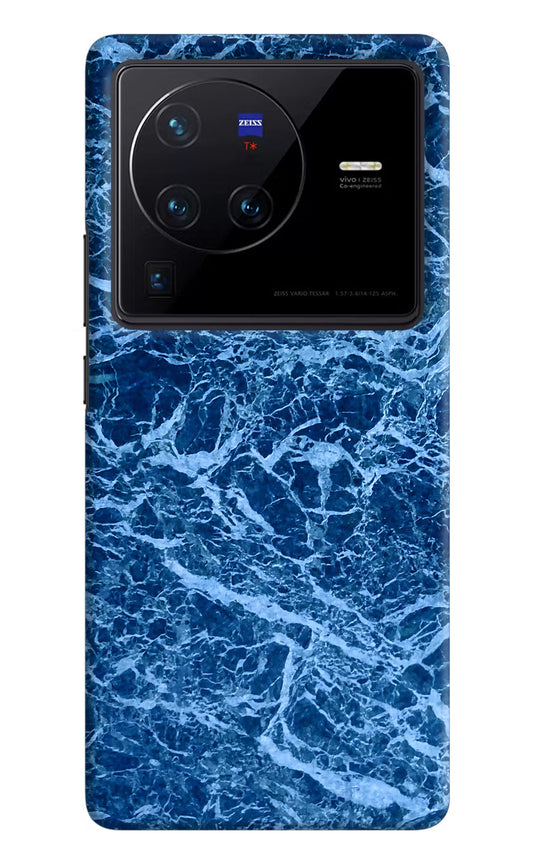 Blue Marble Vivo X80 Pro Hard Case Back Cover by Casekaro