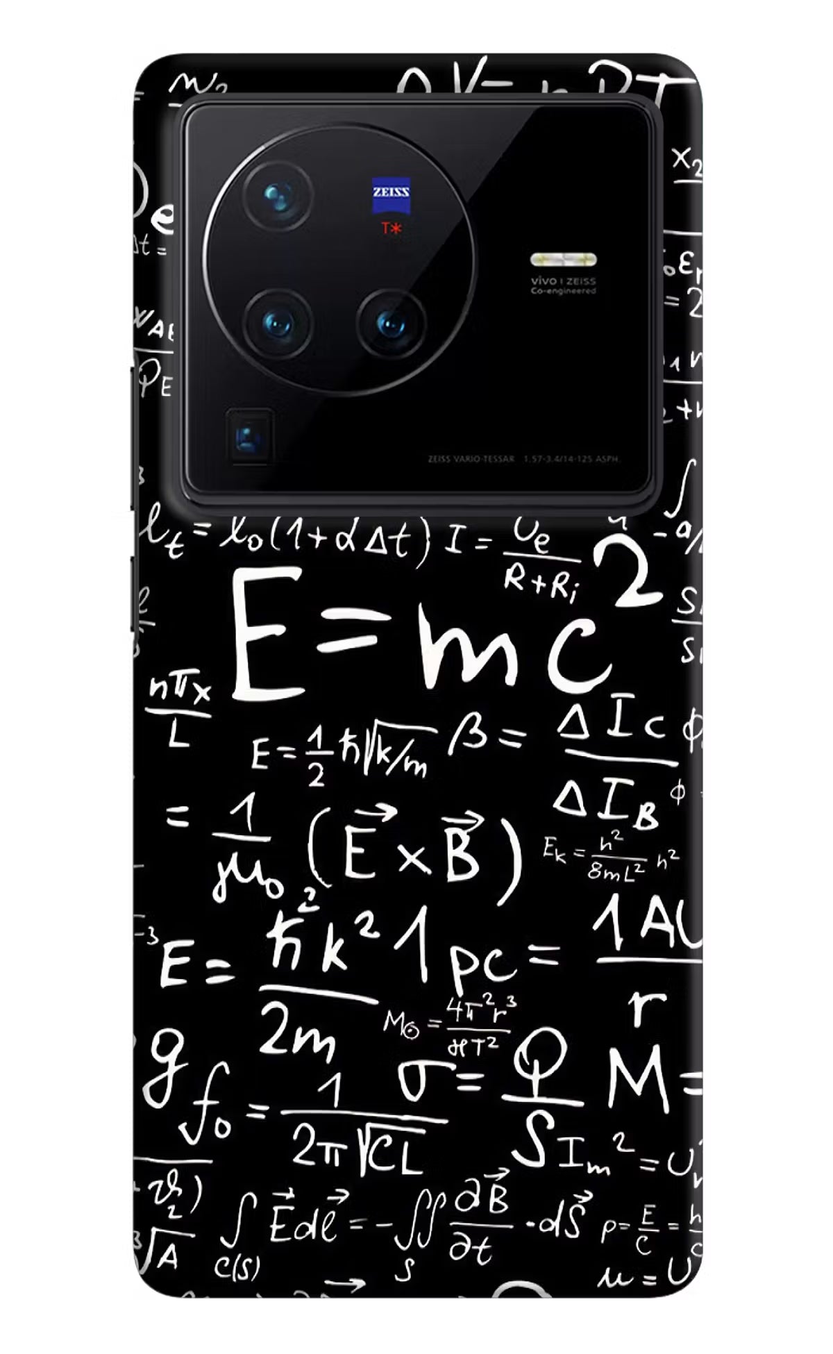 Physics Formula Vivo X80 Pro Hard Case Back Cover by Casekaro