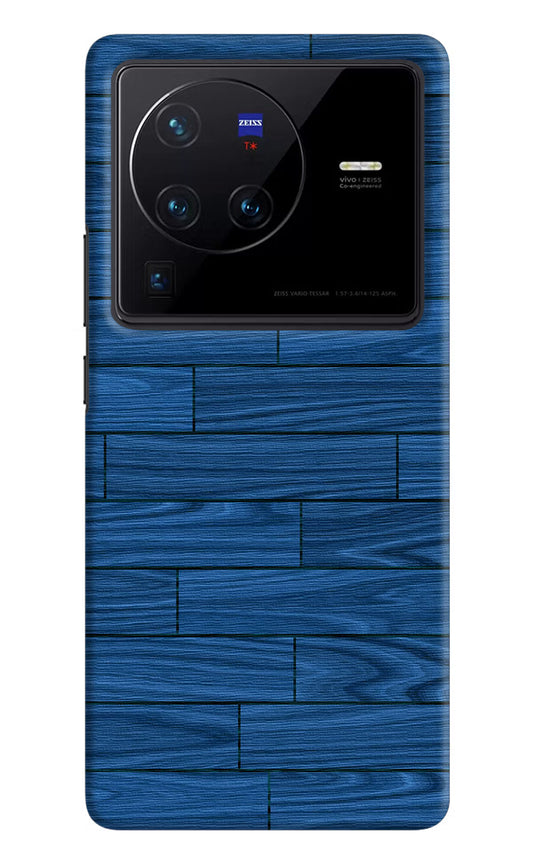 Wooden Texture Vivo X80 Pro Hard Case Back Cover by Casekaro