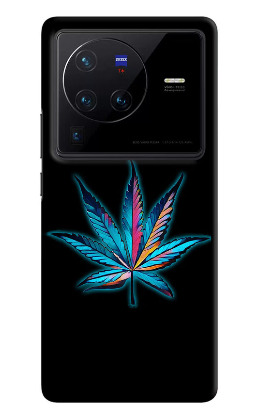 Weed Vivo X80 Pro Hard Case Back Cover by Casekaro