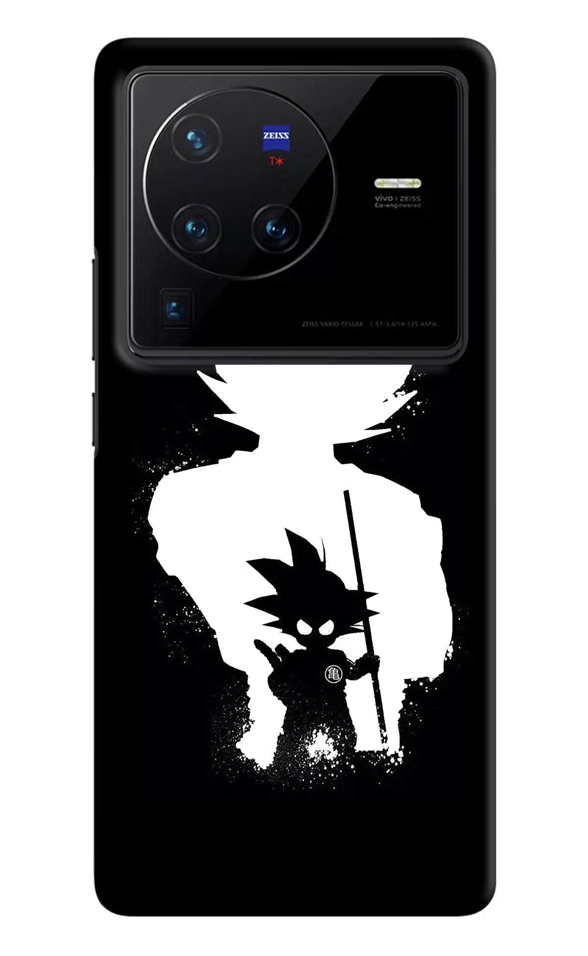 Goku Shadow Vivo X80 Pro Hard Case Back Cover by Casekaro
