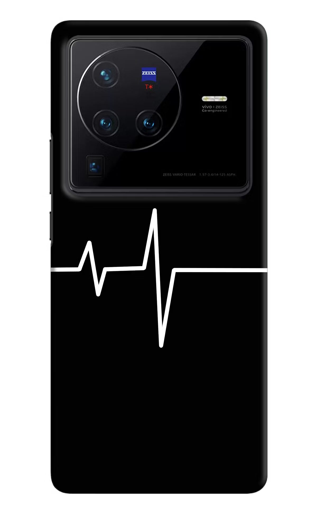 Heart Beats Vivo X80 Pro Hard Case Back Cover by Casekaro