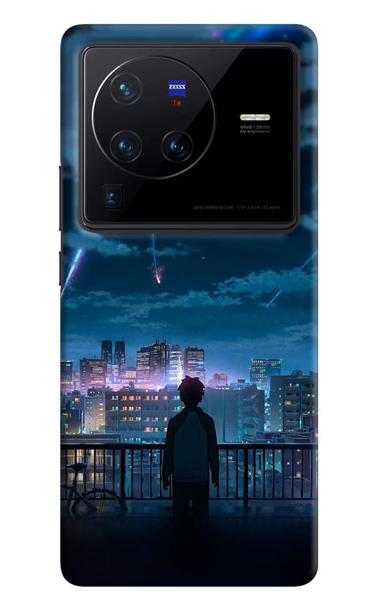 Anime Vivo X80 Pro Hard Case Back Cover by Casekaro