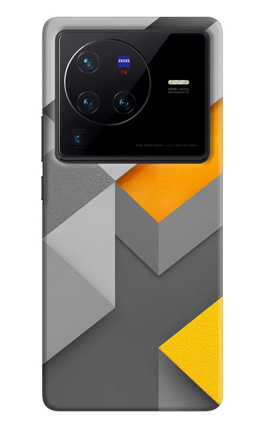 Abstract Vivo X80 Pro Hard Case Back Cover by Casekaro