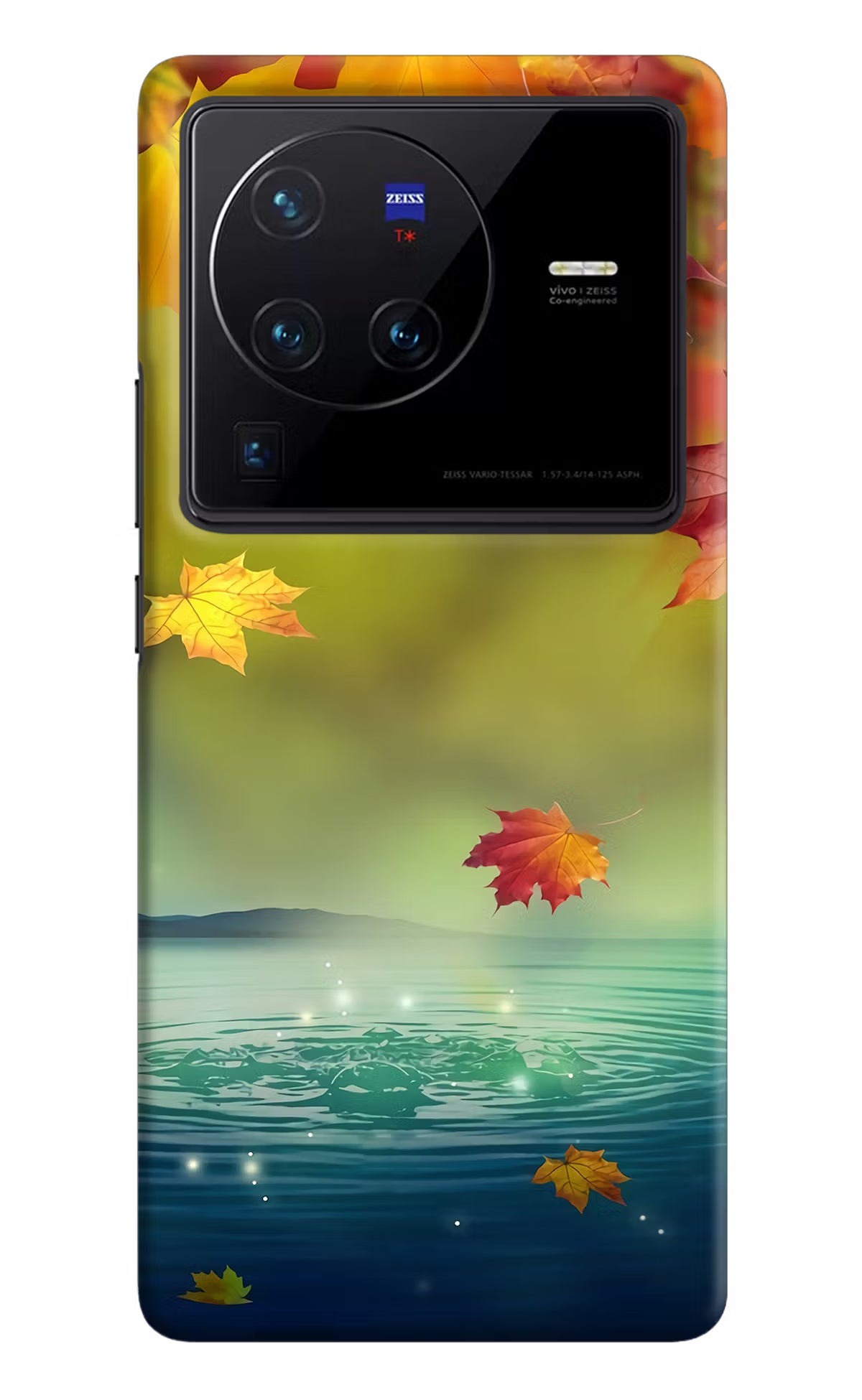 Flowers Vivo X80 Pro Hard Case Back Cover by Casekaro