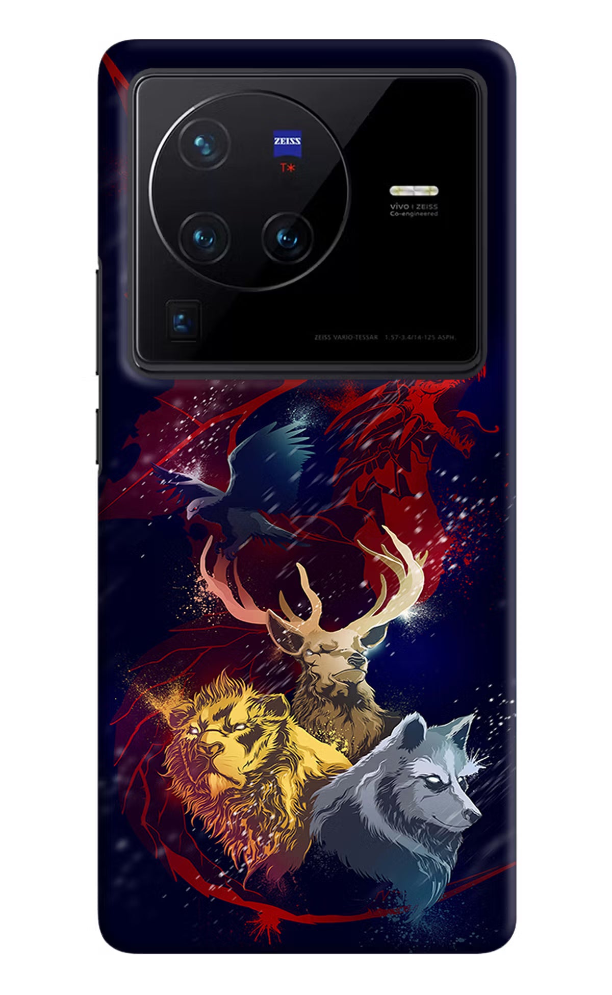 Game Of Thrones Vivo X80 Pro Hard Case Back Cover by Casekaro