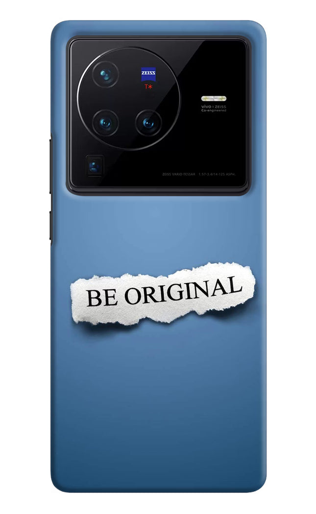 Be Original Vivo X80 Pro Hard Case Back Cover by Casekaro